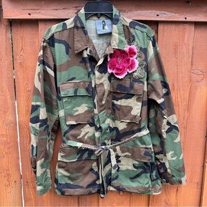 Josie Bruno Vintage camo jacket
